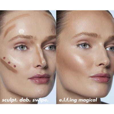 e.l.f. Halo Glow Contour Beauty Wand - Light/Medium