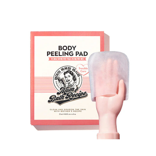 Mom's Bath Recipe Body Peeling Pad Trouble Care