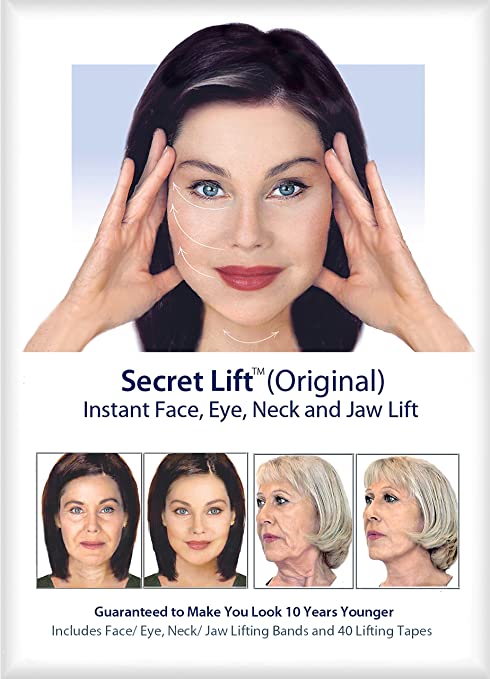 Instant Face Lift and Neck Lift Secret Lift Tapes Refill 40 Piece Set!