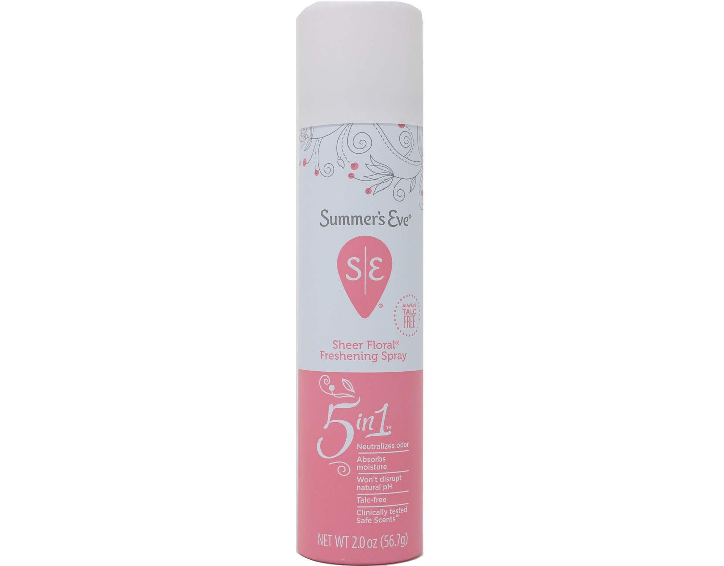 Summer's Eve Freshening Spray, Sheer Floral