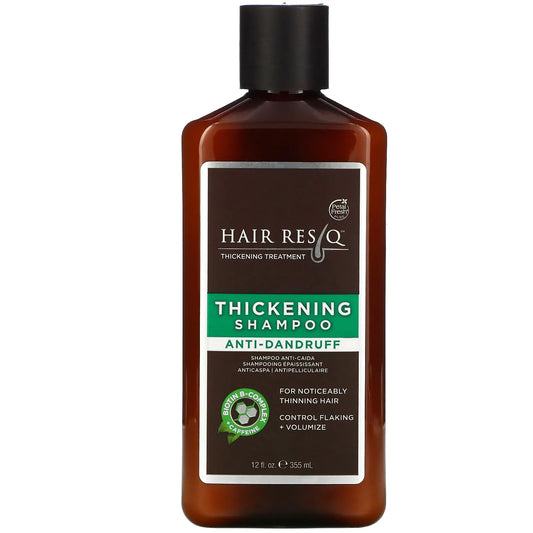 Hair Rescue Thickening Treatment Biotin B-Complex + Caffeine + Zinc Anti-Dandruff Shampoo