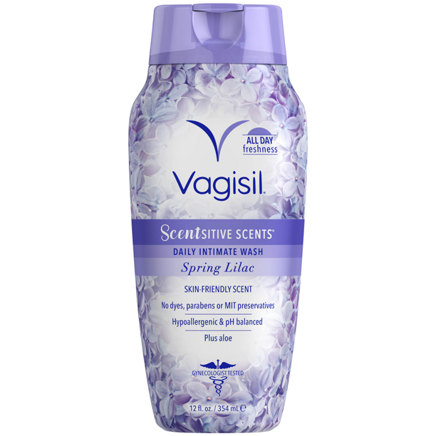 Vagisil Sensitive Scents Plus Daily Intimate Vaginal Wash, Spring Lilac