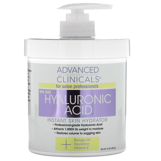 Advanced Clinicals Hyaluronic Acid Instant Skin Hydrator