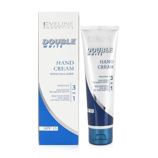 EVELINE DOUBLE WHITE HAND CREAM