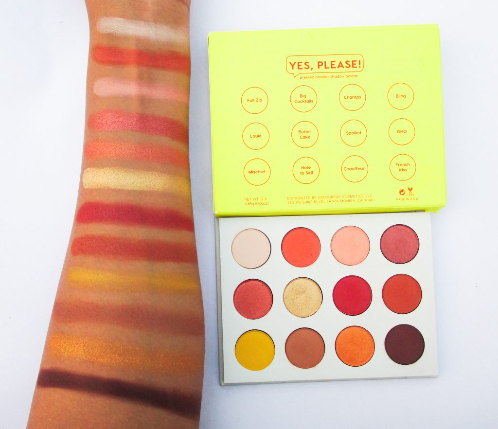 COLOURPOP Yes please palette